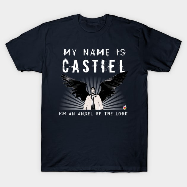 Castiel angel of the Lord T-Shirt by rednessdesign